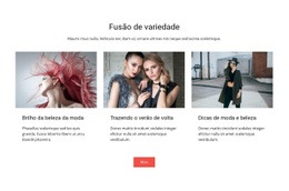 Fusão De Variedade - HTML Website Builder