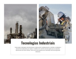 Tecnologias Industriais - Belo Design De Site