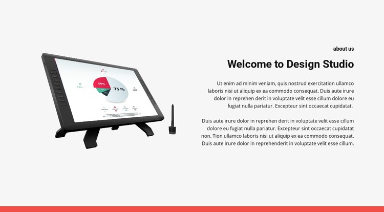  Build a website with us CSS Template
