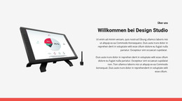 HTML-Landingpage Für Erstellen Sie Mit Uns Eine Website