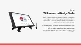 Website-Zielseite Für Erstellen Sie Mit Uns Eine Website