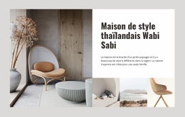 Maison De Style - HTML Builder Online