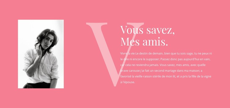 Comment créer de la beauté Modèle HTML5