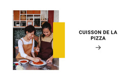 Cuisson De La Pizza - Modèle Pour Ajouter Des Éléments À La Page