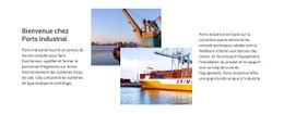 Board Ports Industrial - Site Web Gratuit D'Une Page