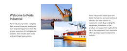 Board Ports Industrial - Professional Website Design
