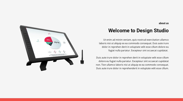  Build a website with us HTML Template