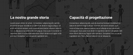 Ottimo Design Della Storia: Modello HTML5 Semplice