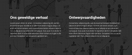 Geweldig Verhaalontwerp - Mockup-Sjabloon Voor Websites