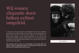 Het Verhaal Van De Weg Naar Succes Website Sjabloon