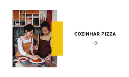 Cozinhando Pizza Site De Restaurante