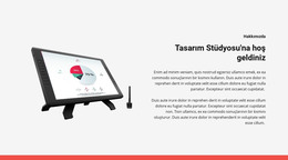 Bizimle Bir Web Sitesi Oluşturun Için HTML Açılış Sayfası