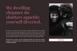 The Story Of The Road To Success - Modern Web Page Design