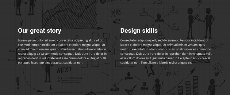 Great story design Website Design
