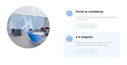 Üzleti Iroda Belső HTML Sablon