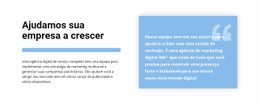 Texto E Citação - HTML Template Generator