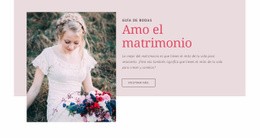 Guía De Bodas: Crear Una Maqueta De Página Web