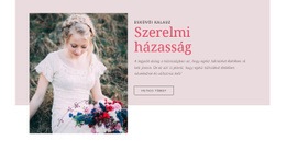 Esküvői Útmutató - HTML Oldalsablon