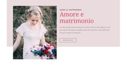 Guida Al Matrimonio - Modello Di Una Pagina