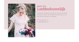 Bruiloft Gids - Mockup Voor Webpagina'S Maken