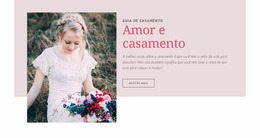 Guia De Casamento - Modelo Joomla De Arrastar E Soltar