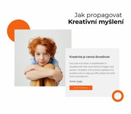 Jak Podpořit Kreativní Myšlení – Prémiová Šablona