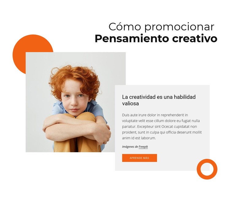 Cómo promover el pensamiento creativo Diseño de páginas web