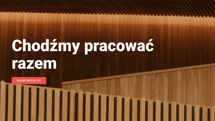 Popracujmy razem Szablon CSS