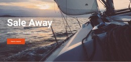 Námořní Cestování Na Jachtě - HTML Website Builder