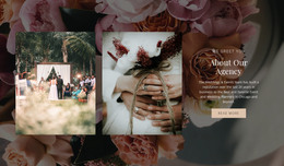 Plan The Perfect Wedding - Website Template