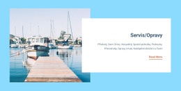 Oprava Jachtařského Servisu – Téma WordPress A WooCommerce