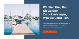Yacht Service Store - Website-Vorlagen