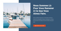 Magasin De Service De Yacht - Conception Professionnelle Personnalisable