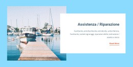 Riparazione Di Servizi Di Yacht - Generatore Di Siti Web Reattivi