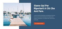 Negozio Di Servizi Per Yacht - Website Creator HTML