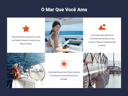 Viagem Marítima - Tema Do Site Pronto