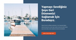 Yat Servisi Mağazası - Web Sitesi Şablonları