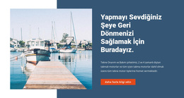 Yat Servisi Mağazası - WordPress Temasını Kullanmaya Hazır