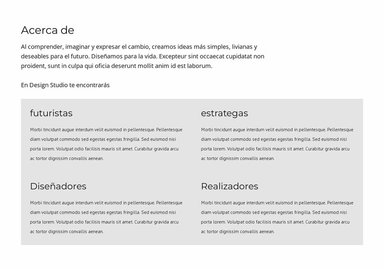 Somos diseñadores y estrategas Diseño de páginas web