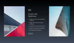 O Que Fazemos Por Sonho Modelo De Grade CSS