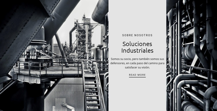 Trabajo de fábrica Plantillas de creación de sitios web