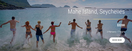 Travel On Seychelles Island - HTML Builder Online
