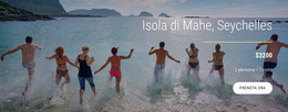 Viaggia Sull'Isola Delle Seychelles - Download Del Modello HTML