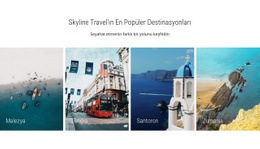 Skyline Seyahat Için Akıllı Model Yazılımı