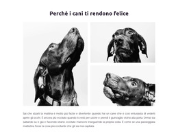 Cani Felici - Modelli Di Temi HTML5 Gratuiti