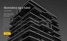 Darmowy Motyw WordPress Dla Informacje Kontaktowe Firmy Budowlanej