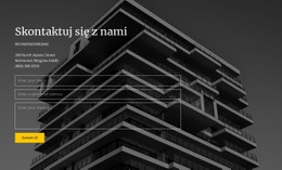 Informacje Kontaktowe Firmy Budowlanej - Darmowy Szablon Strony Internetowej