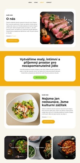 Food Sourcing Šablona HTML CSS Responzivní