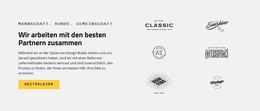 Marken Beste Partner - Einfache HTML-Vorlage