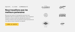 Marques Meilleurs Partenaires – Maquette De Site Web Par Glisser-Déposer